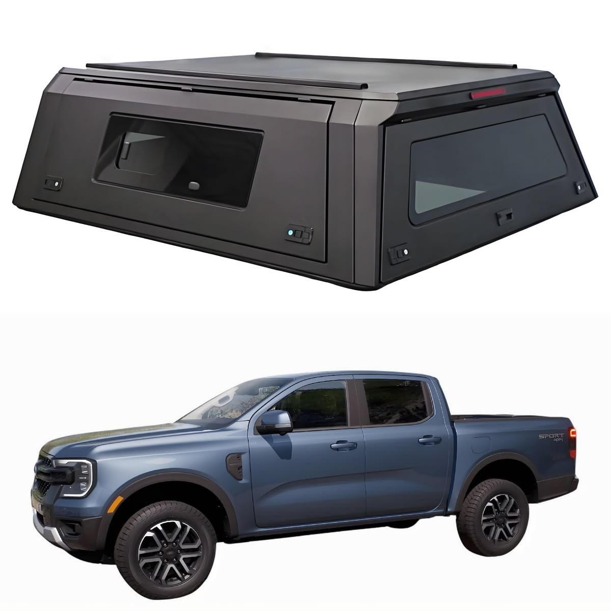 Hynex Hard Top fitted to a Ford Ranger